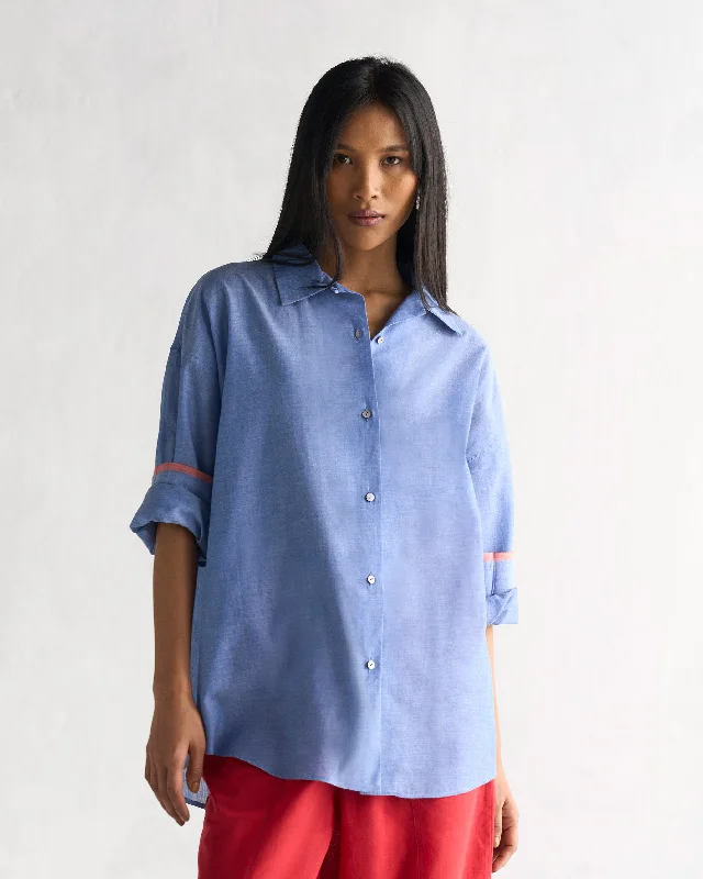 Oversized Shirt - Blue